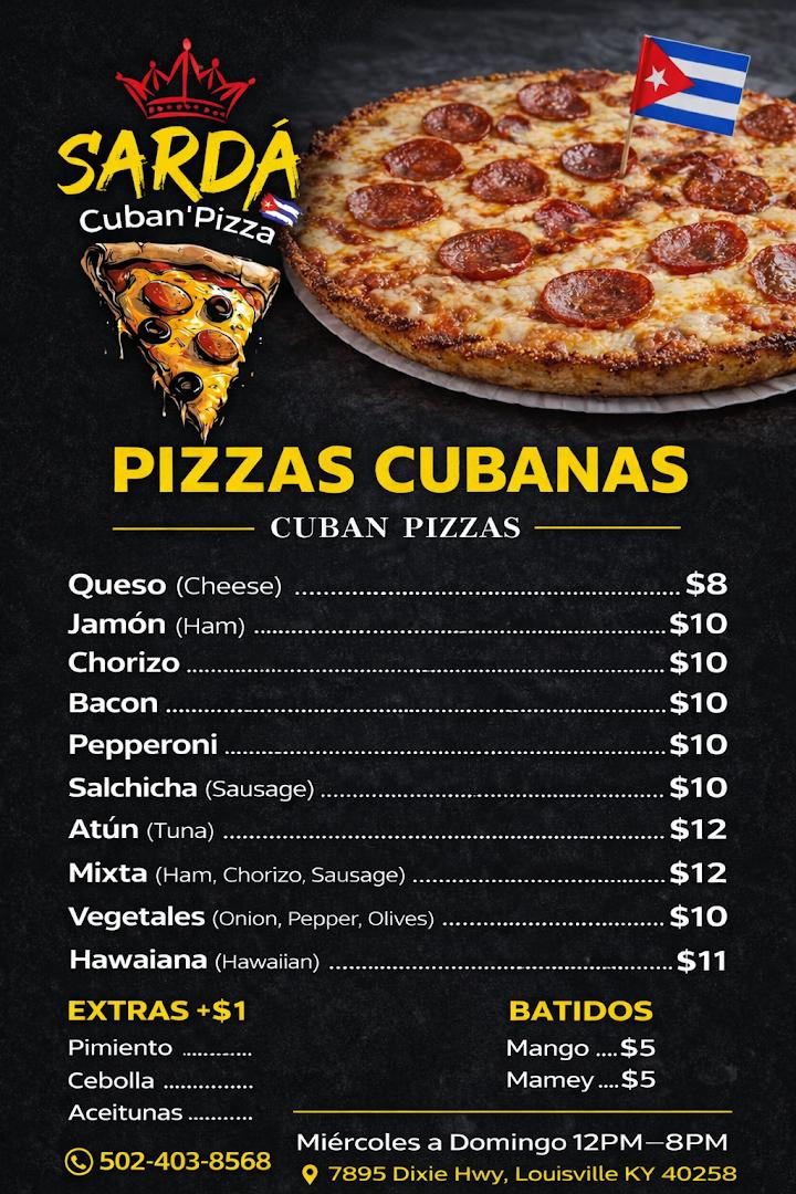 Sarda Cuban Pizza